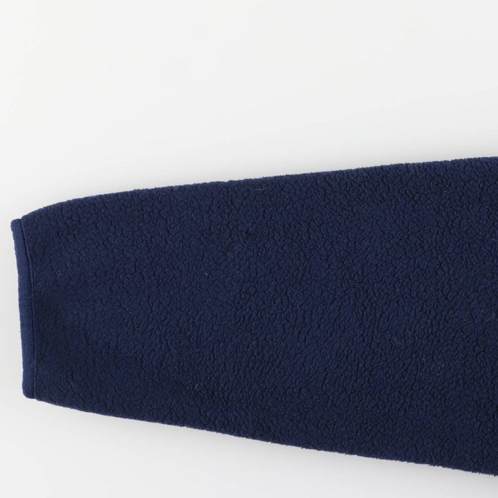 2000'S Patagonia Synchilla Snap-T (25450FA00) - Half-Snap Fleece Pullover, Men's Size Medium unclear blue type Vintage Second Hand