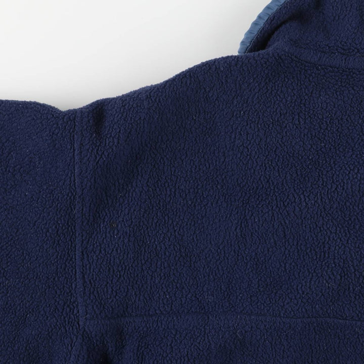 2000'S Patagonia Synchilla Snap-T (25450FA00) - Half-Snap Fleece Pullover, Men's Size Medium unclear blue type Vintage Second Hand