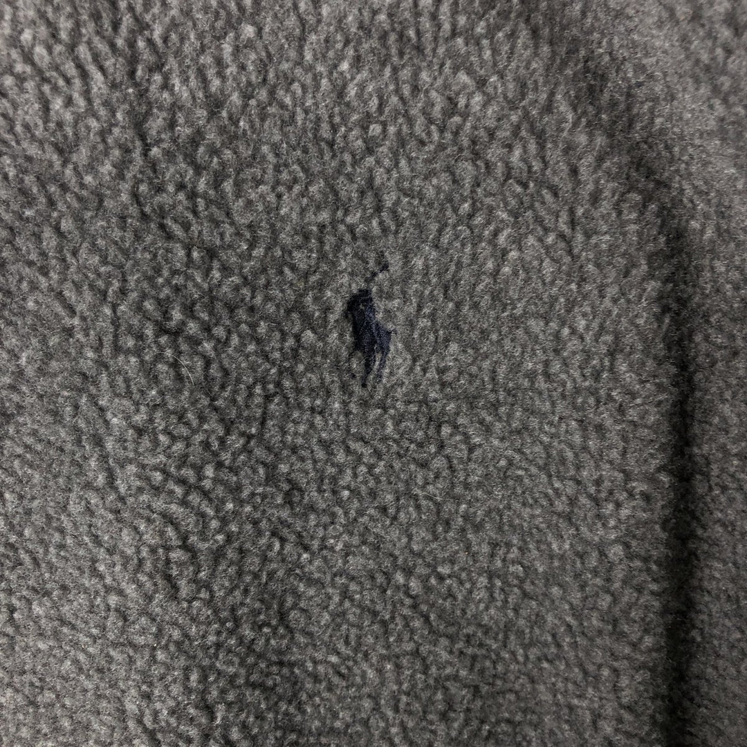 Ralph Lauren POLO by Ralph Lauren Swing Top Fleece Jacket, Men's XL polyester gray type Vintage Second Hand