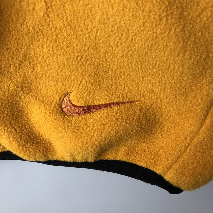 90s-00'S Nike ACG THERMAL LAYER 2 Fleece Jacket, Men's Size L polyester yellow type Vintage Second Hand