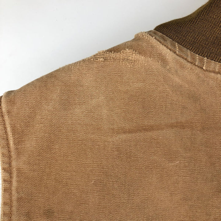 Carhartt FR Series Padded Duck Vest, Men's Size M (approx.) cotton beige type brown Vintage Second Hand