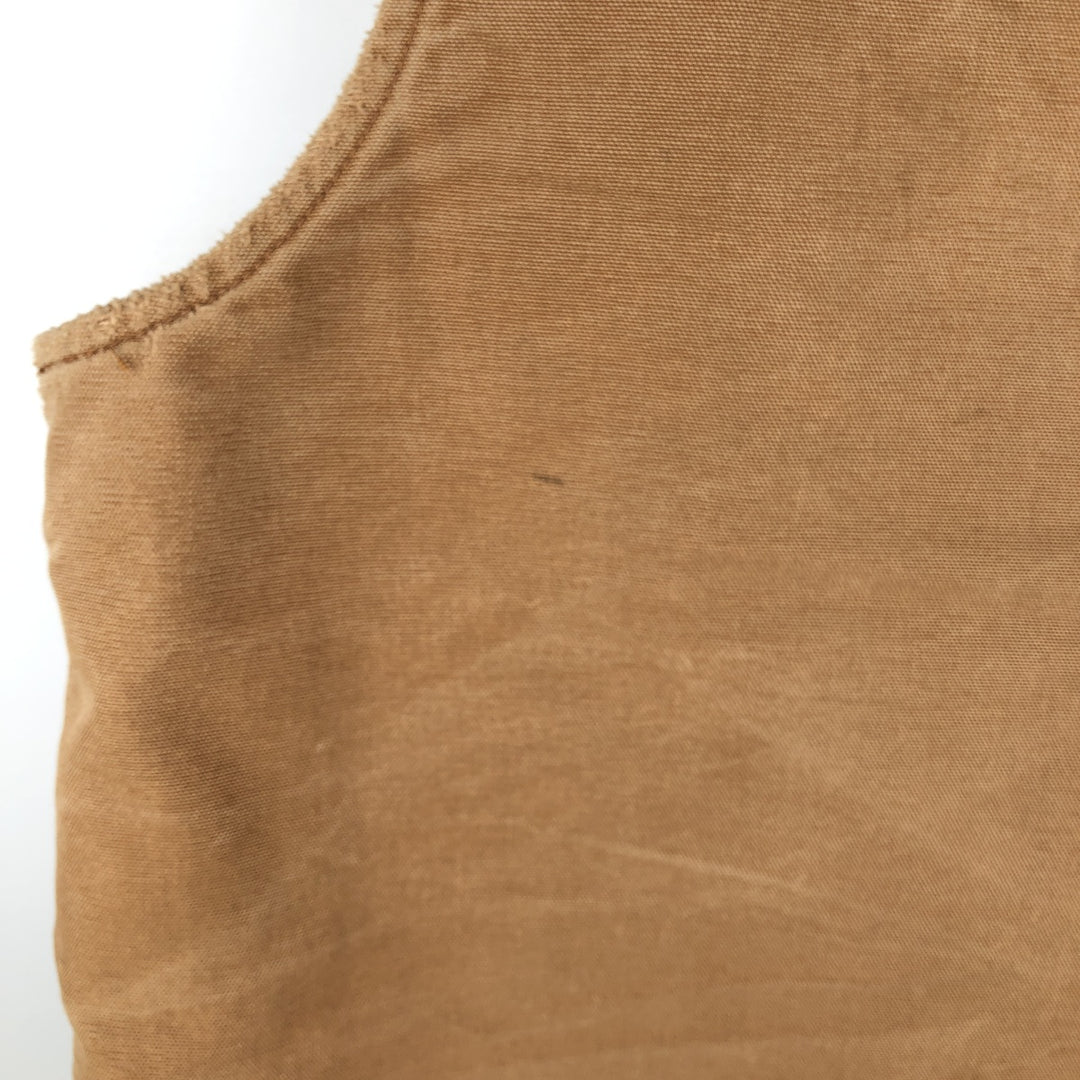 Carhartt FR Series Padded Duck Vest, Men's Size M (approx.) cotton beige type brown Vintage Second Hand