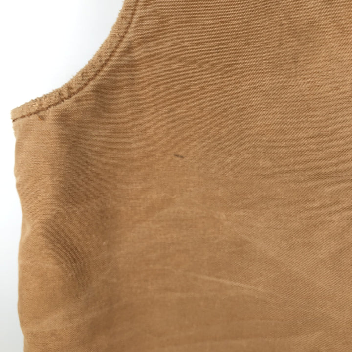 Carhartt FR Series Padded Duck Vest, Men's Size M (approx.) cotton beige type brown Vintage Second Hand