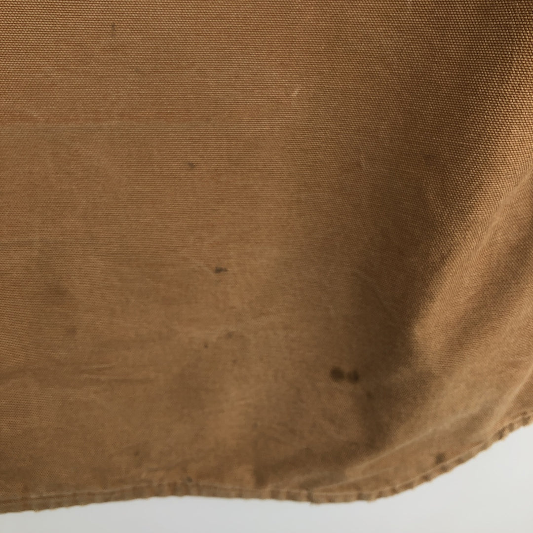Carhartt FR Series Padded Duck Vest, Men's Size M (approx.) cotton beige type brown Vintage Second Hand