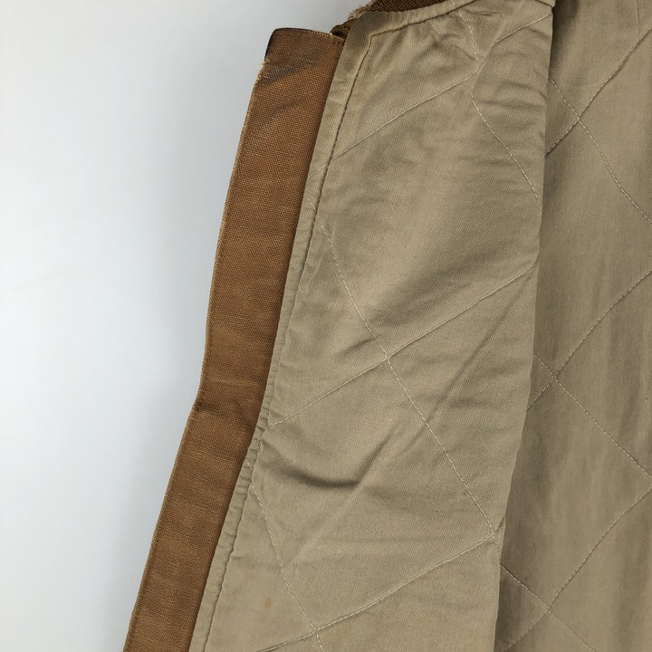 Carhartt FR Series Padded Duck Vest, Men's Size M (approx.) cotton beige type brown Vintage Second Hand