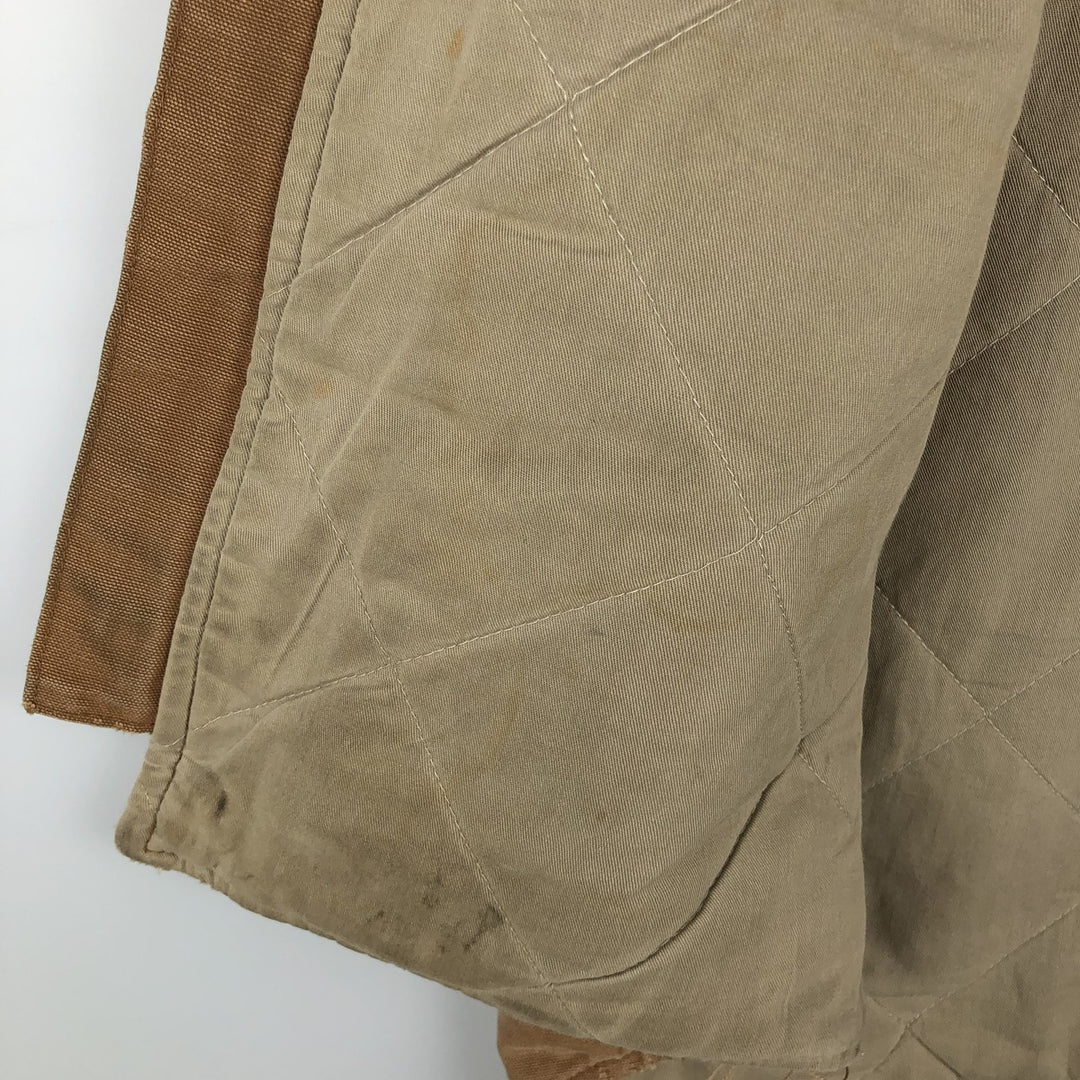 Carhartt FR Series Padded Duck Vest, Men's Size M (approx.) cotton beige type brown Vintage Second Hand