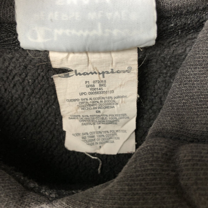 Champion REVERSE WEAVE Reverse Weave Sweat Pullover Hoodie Men's S cotton black type Vintage Second Hand