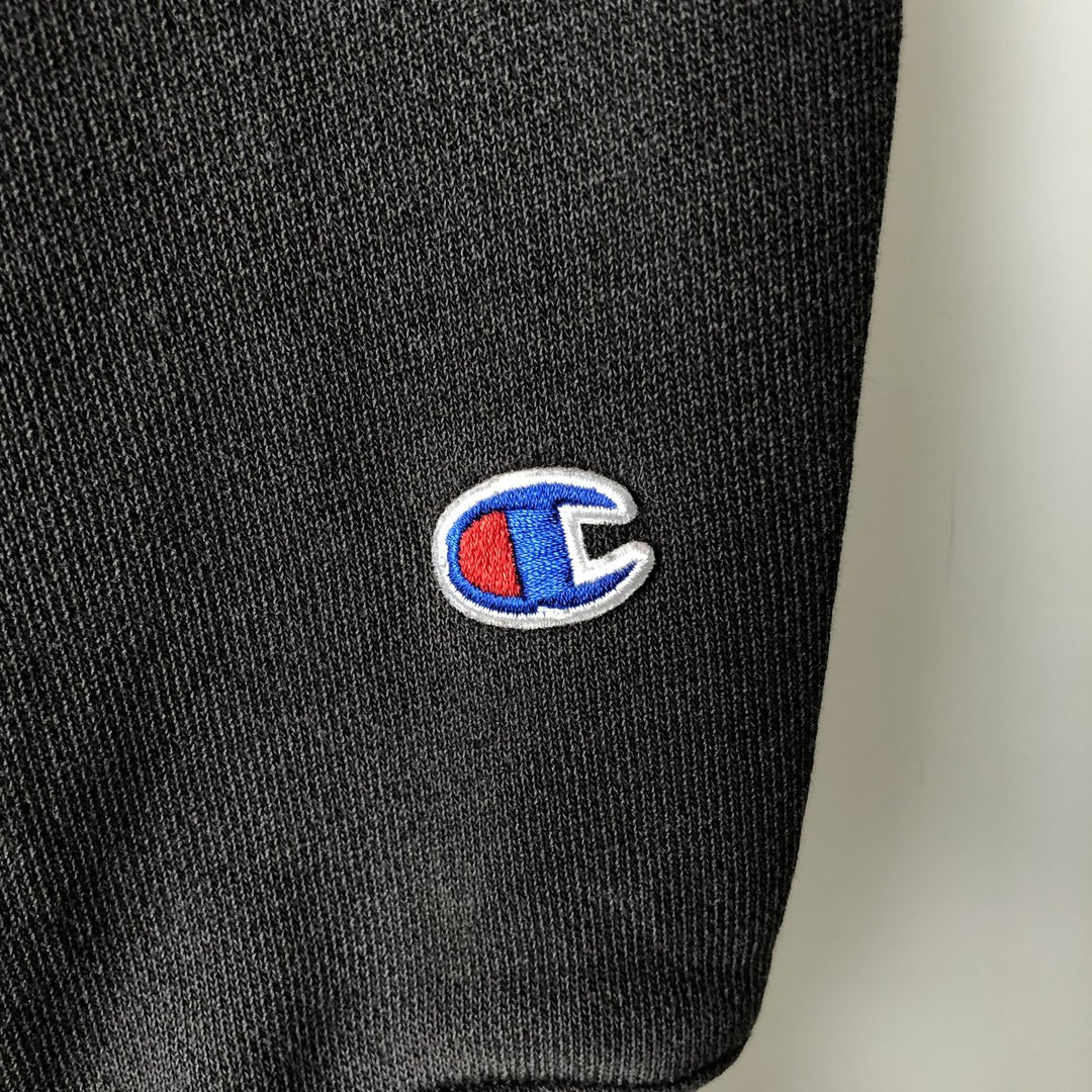 Champion REVERSE WEAVE Reverse Weave Sweat Pullover Hoodie Men's S cotton black type Vintage Second Hand