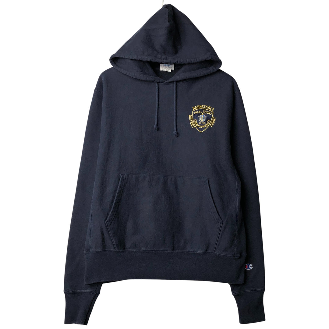 Champion REVERSE WEAVE Reverse Weave Sweat Pullover Hoodie Men's M cotton navy blue type Vintage Second Hand