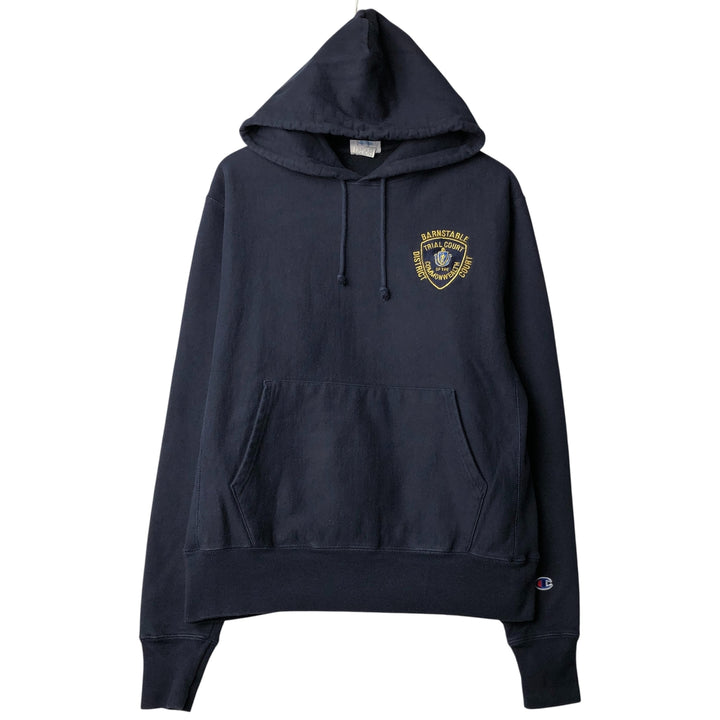 Champion REVERSE WEAVE Reverse Weave Sweat Pullover Hoodie Men's M cotton navy blue type Vintage Second Hand