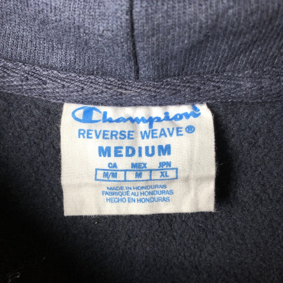 Champion REVERSE WEAVE Reverse Weave Sweat Pullover Hoodie Men's M cotton navy blue type Vintage Second Hand