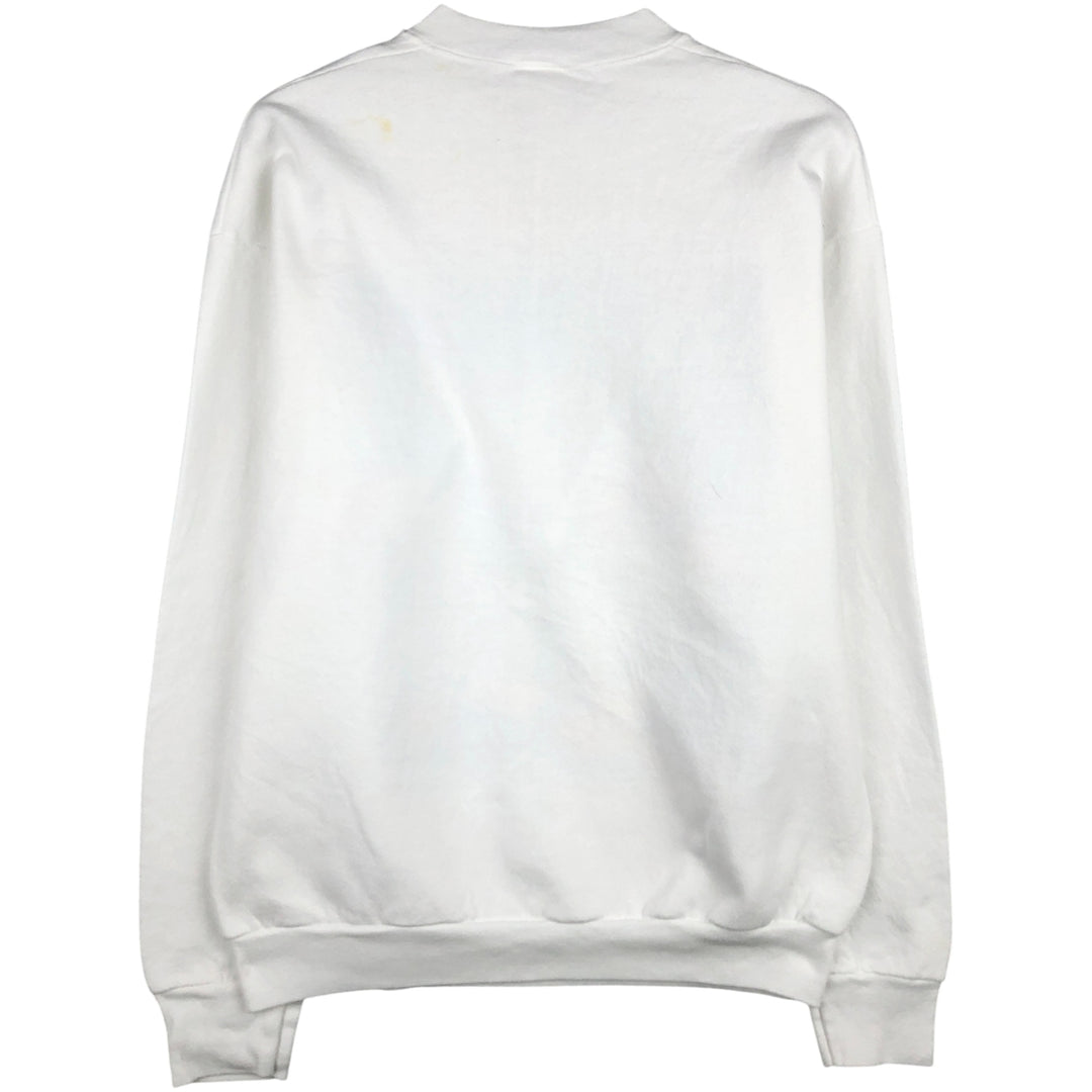 90'S Micky and Co. Disney Character Sweatshirt, Men's, Size XL, Vintage cotton white type Vintage Second Hand