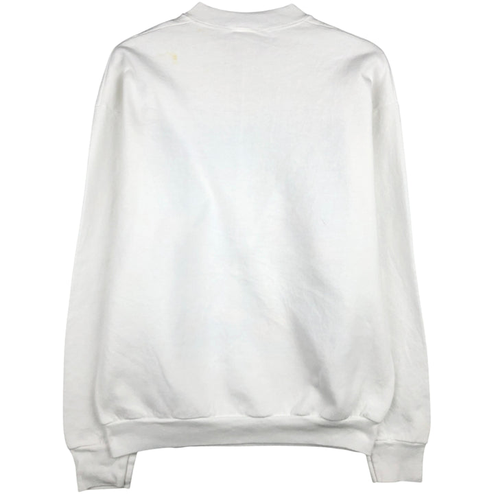 90'S Micky and Co. Disney Character Sweatshirt, Men's, Size XL, Vintage cotton white type Vintage Second Hand