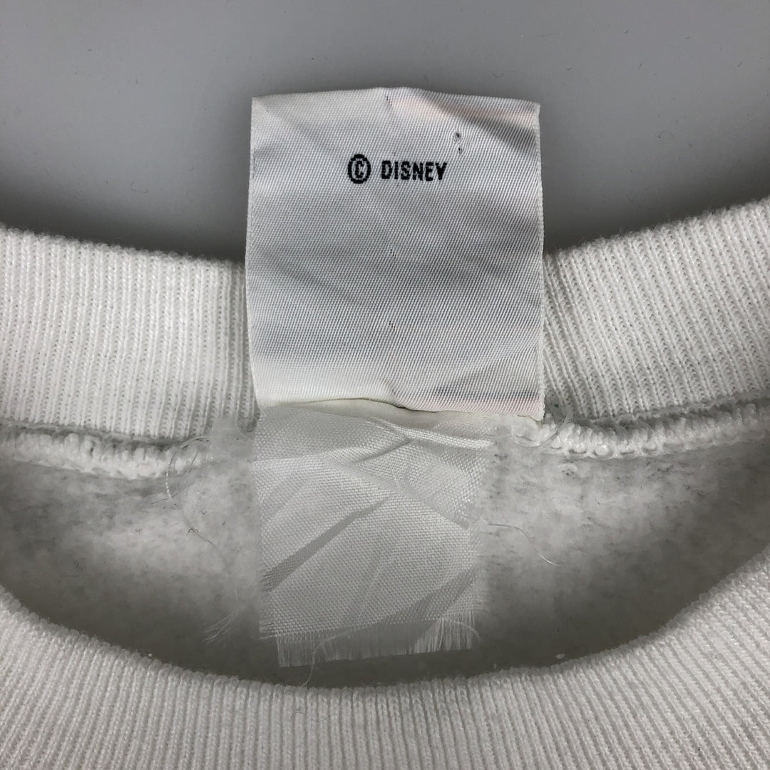 90'S Micky and Co. Disney Character Sweatshirt, Men's, Size XL, Vintage cotton white type Vintage Second Hand