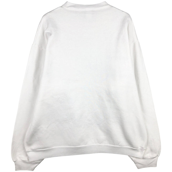 Vintage 90'S MICKY UNLIMITED Mickey Mouse character sweatshirt, Made in USA, Men's XL cotton white type Vintage Second Hand