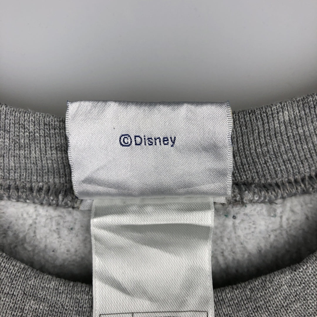 Disneyland GOOFY character sweatshirt, made in the USA, men's size XL cotton gray type Vintage Second Hand