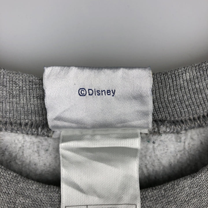 Disneyland GOOFY character sweatshirt, made in the USA, men's size XL cotton gray type Vintage Second Hand