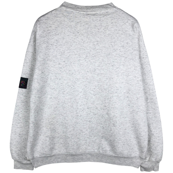 Vintage 90'S Humeur Design printed sweatshirt, men's size XL cotton gray type Vintage Second Hand