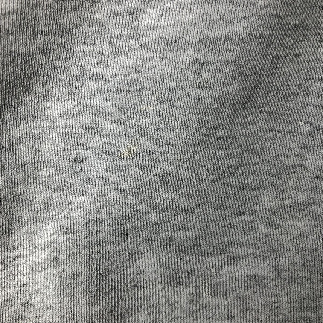 80'S Printed Sweatshirt, Made in USA, Men's Size XL cotton pale white type Vintage Second Hand