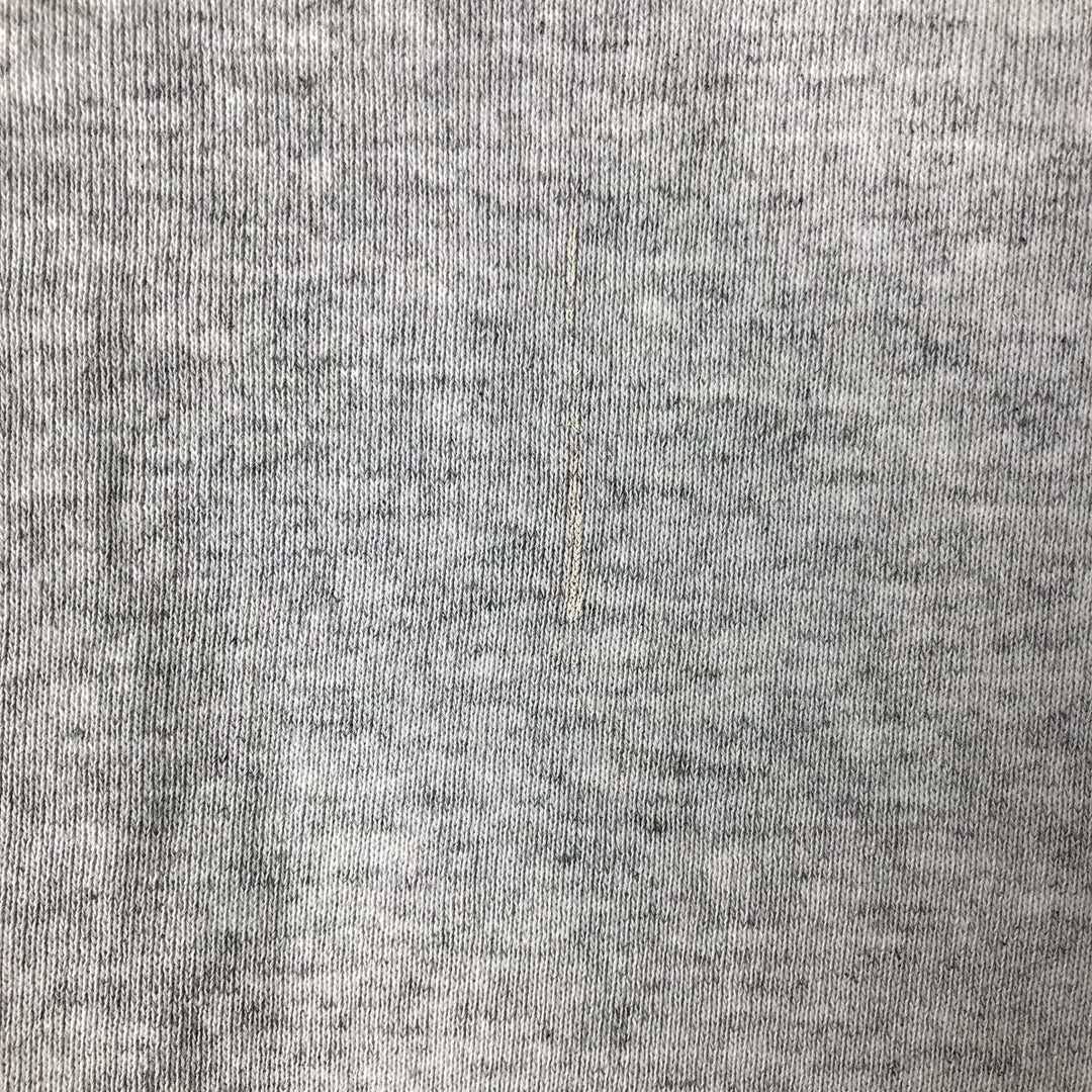 80'S Printed Sweatshirt, Made in USA, Men's Size XL cotton pale white type Vintage Second Hand