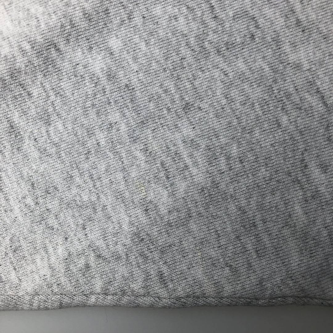 80'S Printed Sweatshirt, Made in USA, Men's Size XL cotton pale white type Vintage Second Hand