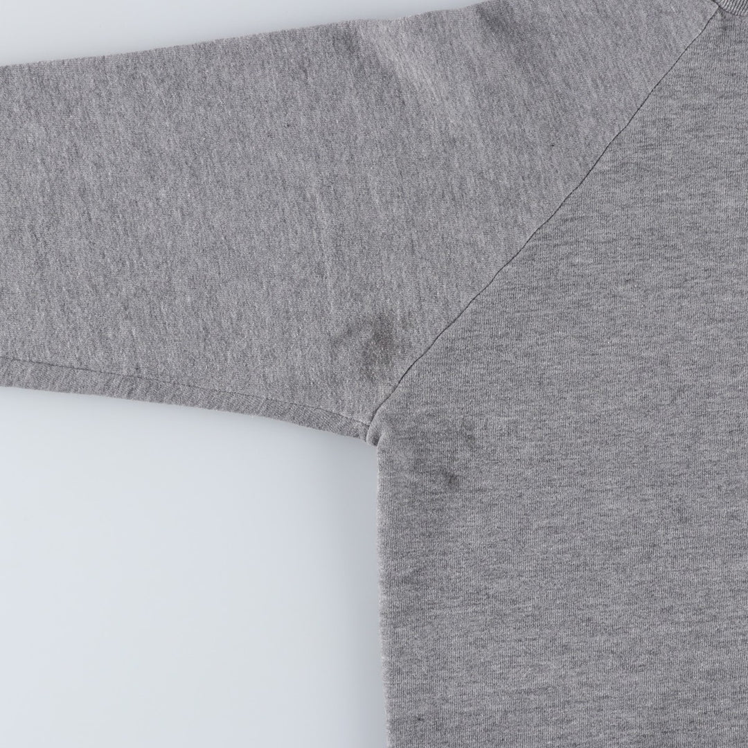 Vintage 90'S Dickies plain blank sweatshirt, made in the USA, men's size L polyester gray type Vintage Second Hand