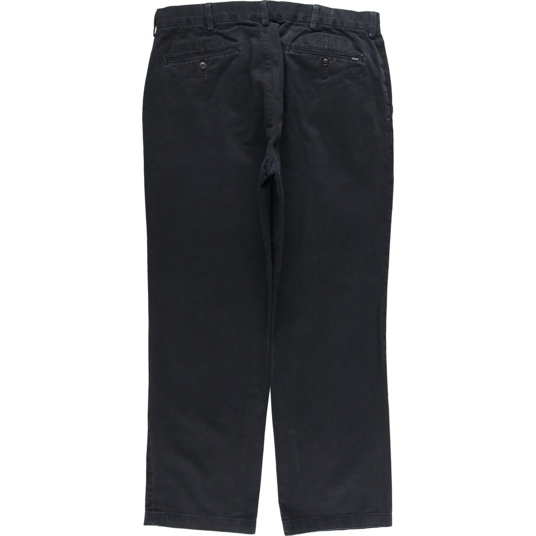Ralph Lauren POLO by Ralph Lauren Classic Fit Chino Pants, Men's, Size W34 cotton navy blue type Vintage Second Hand