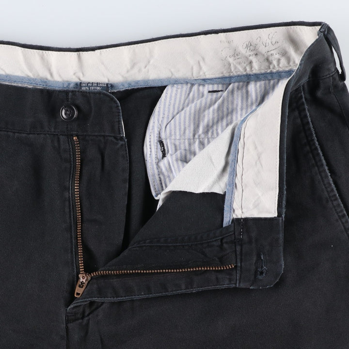 Ralph Lauren POLO by Ralph Lauren Classic Fit Chino Pants, Men's, Size W34 cotton navy blue type Vintage Second Hand