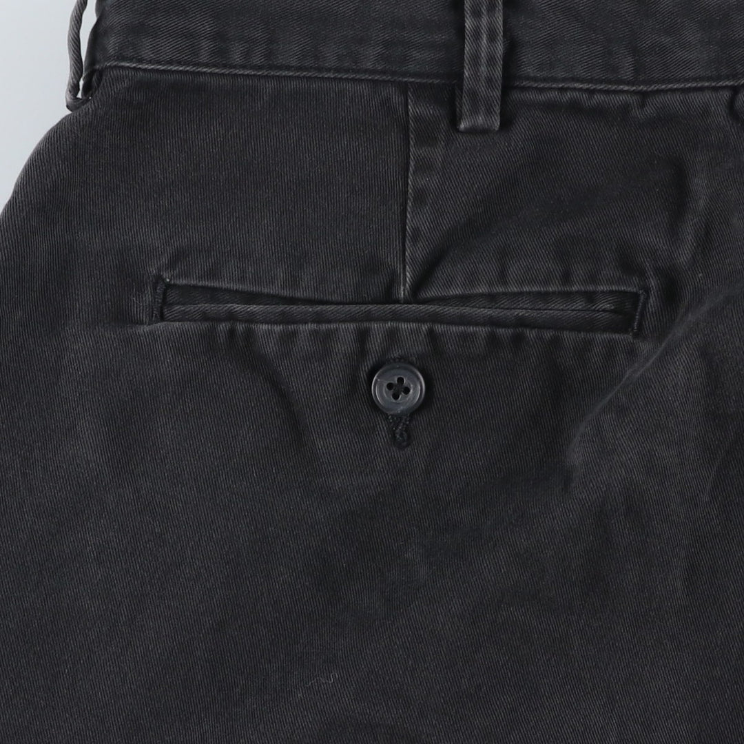 Ralph Lauren POLO by Ralph Lauren Chino Pants Men's W34 equivalent cotton navy blue type Vintage Second Hand