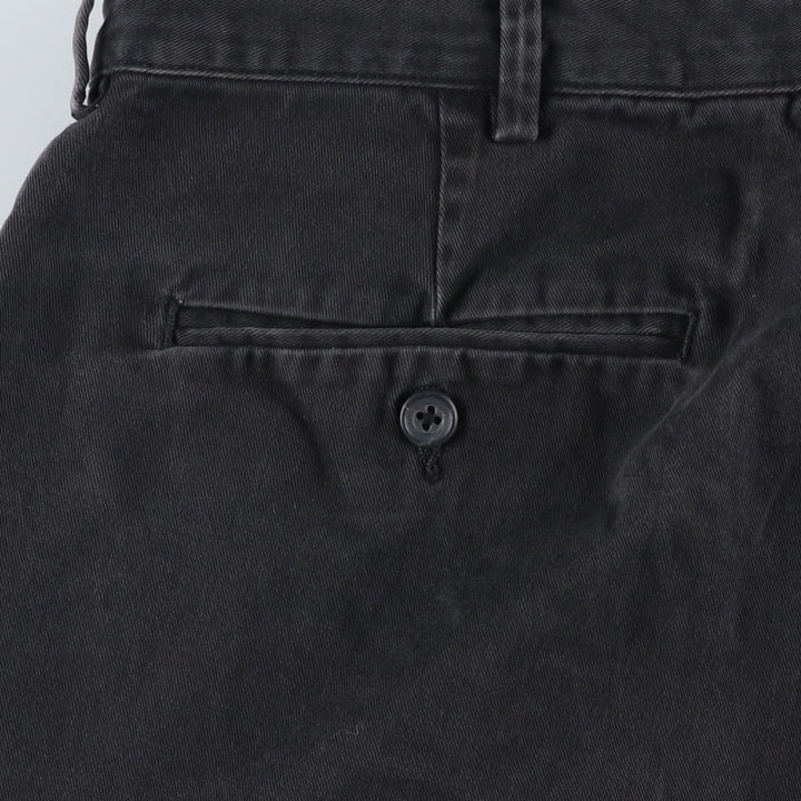 Ralph Lauren POLO by Ralph Lauren Chino Pants Men's W34 equivalent cotton navy blue type Vintage Second Hand