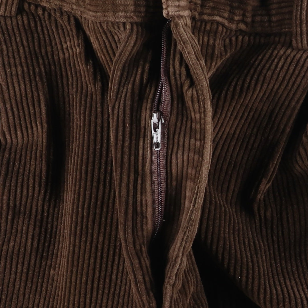 Liz Claiborne Two-pleat Corduroy Pants, Men's Size W32 cotton brown type Vintage Second Hand