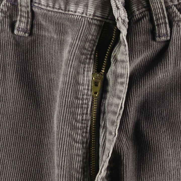 90'S Rustler Regular Fit Corduroy Pants, Made in USA, Men's, Size W33, Vintage unclear gray type Vintage Second Hand