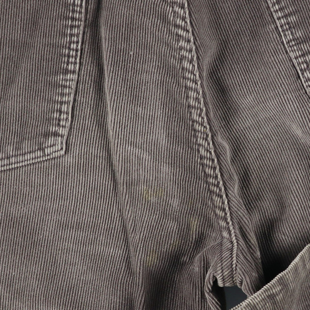 90'S Rustler Regular Fit Corduroy Pants, Made in USA, Men's, Size W33, Vintage unclear gray type Vintage Second Hand