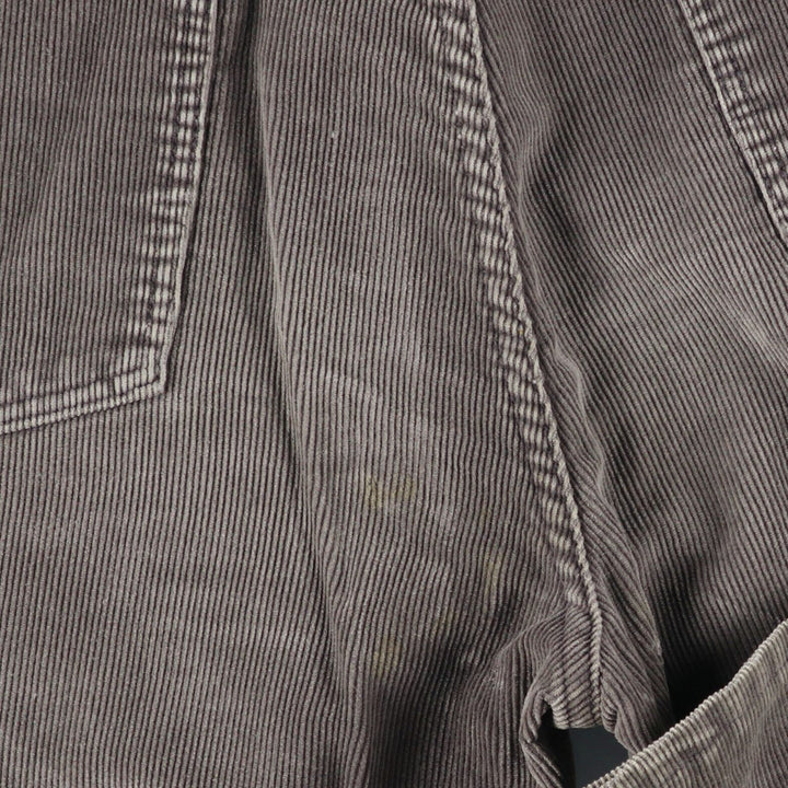 90'S Rustler Regular Fit Corduroy Pants, Made in USA, Men's, Size W33, Vintage unclear gray type Vintage Second Hand