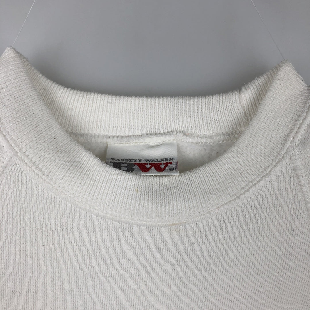Vintage 80s-90'S BASSETT-WALKER Shar Pei Dog Print Animal Sweatshirt, Made in USA, Women's Size Small cotton white type Vintage Second Hand