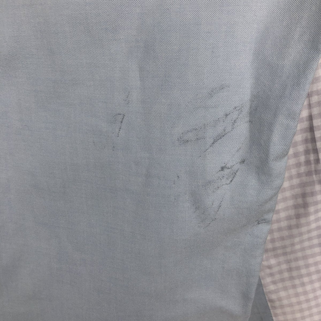 Brooks Brothers Est. 1818 MADISON Long Sleeve Crazy Pattern Button-Down Shirt, Size XL (Men's XL) cotton white type Vintage Second Hand