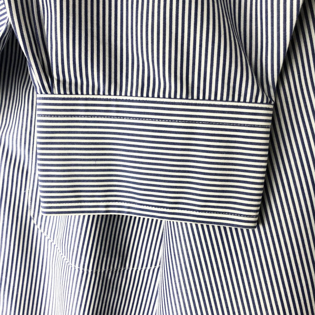 Brooks Brothers 346 Long Sleeve Button-Down Striped Shirt, Men's Size L cotton white type Vintage Second Hand