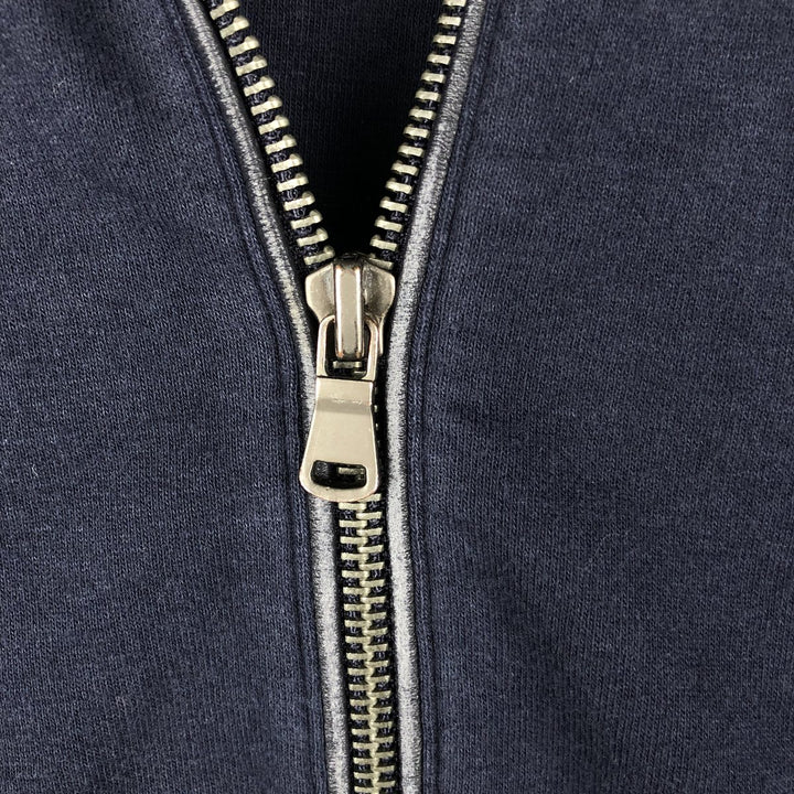 Ralph Lauren POLO by Ralph Lauren high-neck full-zip sweatshirt, men's size XL cotton navy blue type Vintage Second Hand