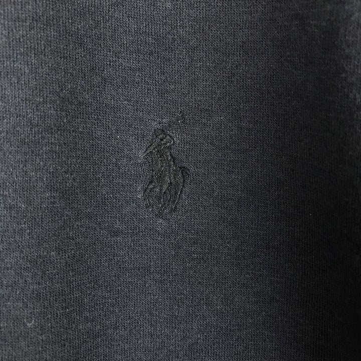 Ralph Lauren POLO by Ralph Lauren high-neck full-zip sweatshirt, men's size XL cotton navy blue type Vintage Second Hand