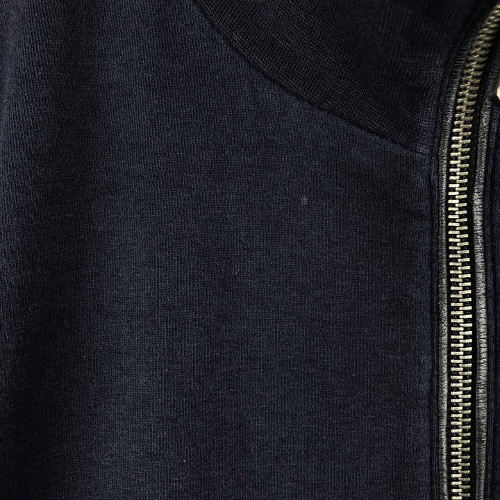 Ralph Lauren POLO by Ralph Lauren high-neck full-zip sweatshirt, men's size XL cotton navy blue type Vintage Second Hand