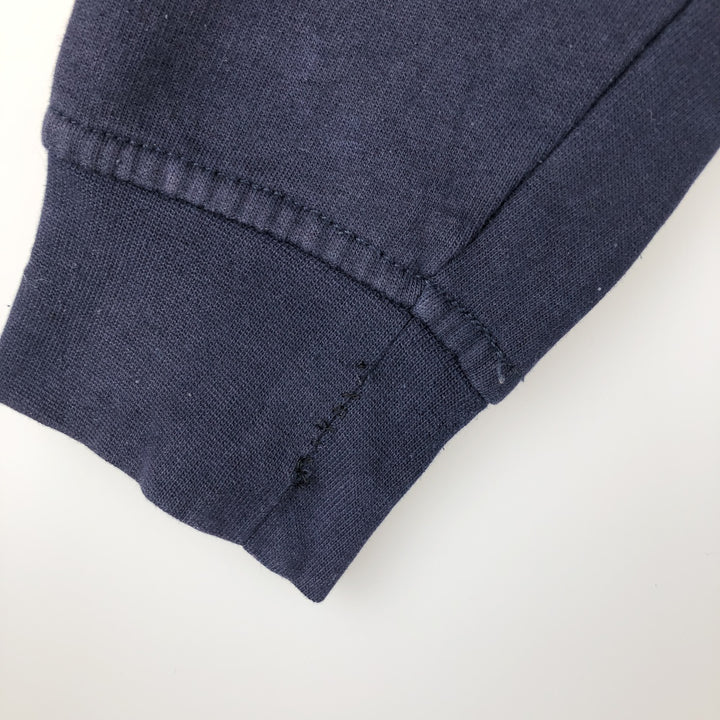 Ralph Lauren Polo by Ralph Lauren full-zip sweatshirt, men's size M cotton navy blue type Vintage Second Hand