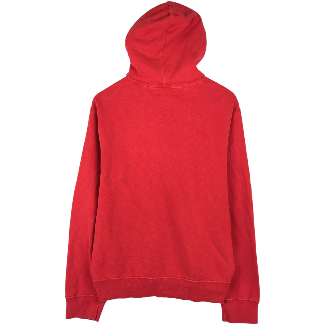 Ralph Lauren POLO by Ralph Lauren Sweat Full Zip Hoodie Men's L size cotton red type Vintage Second Hand