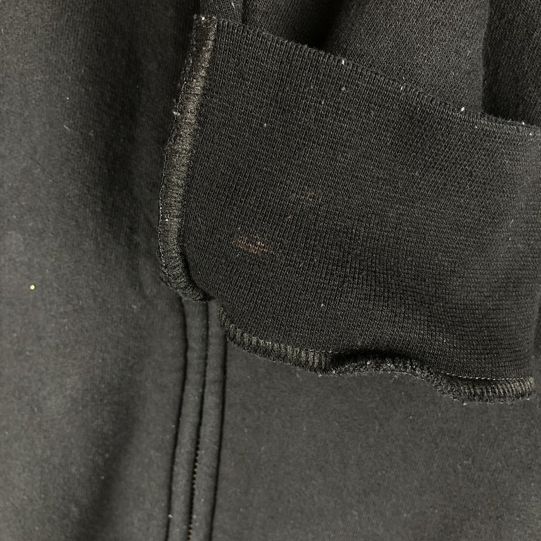 Harley-Davidson High-Neck Full-Zip Sweatshirt, Men's Size L cotton black type Vintage Second Hand