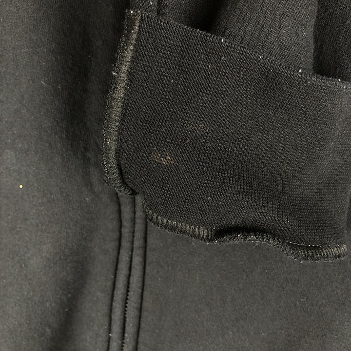 Harley-Davidson High-Neck Full-Zip Sweatshirt, Men's Size L cotton black type Vintage Second Hand