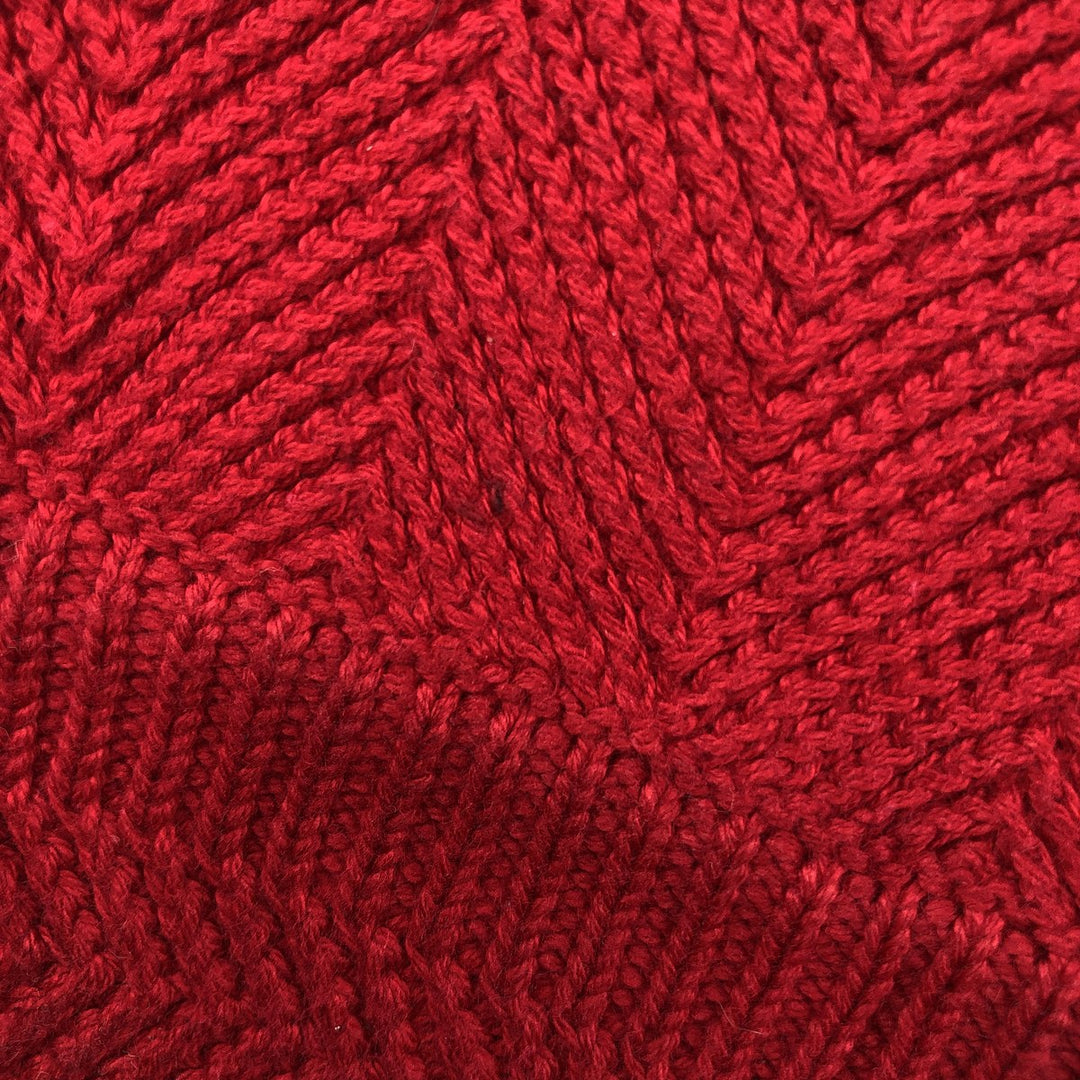 Ralph Lauren Chaps Herringbone Cotton Knit Sweater Men's Size L cotton red type Vintage Second Hand