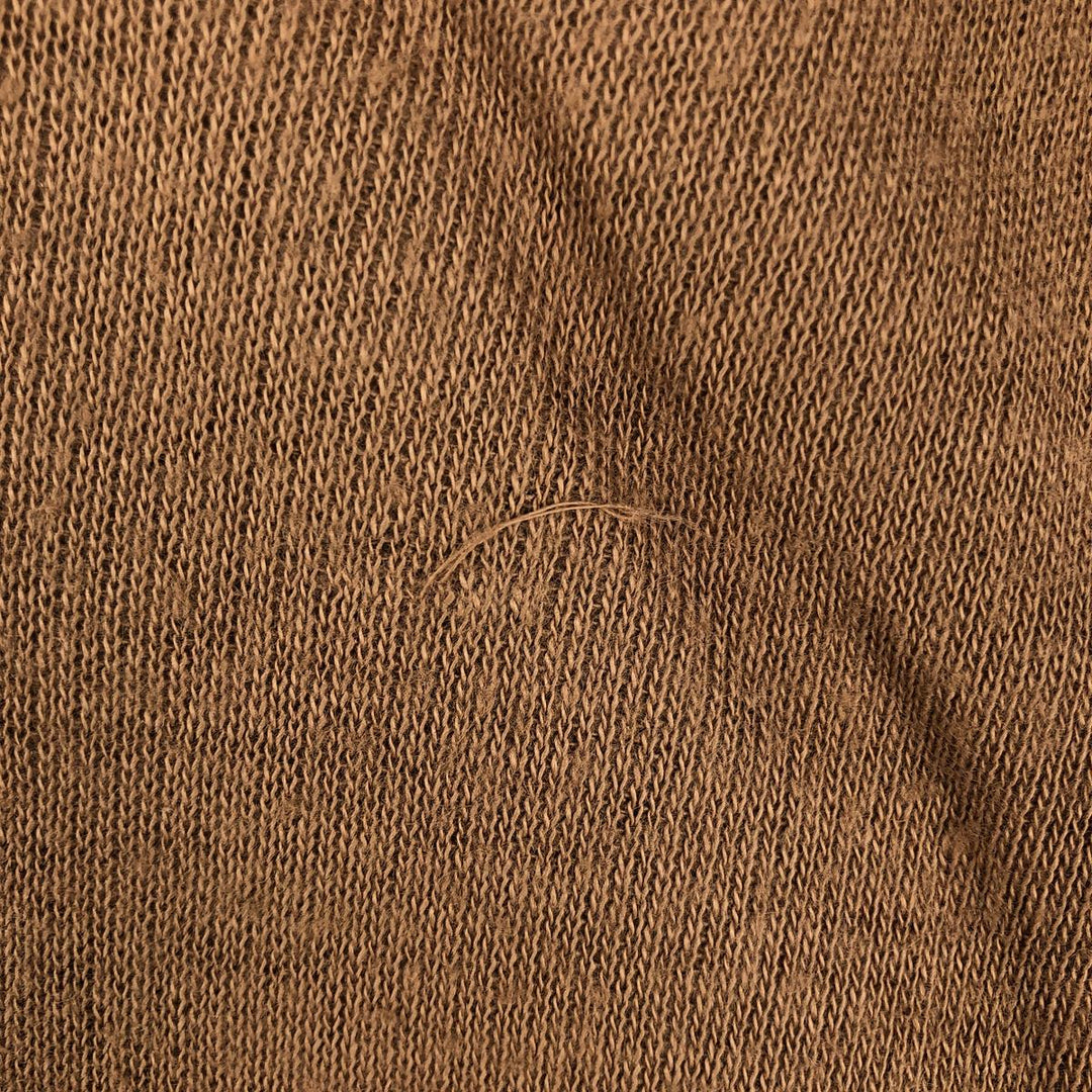 Vintage SPORT WEAR polo knit sweater, made in the USA, men's size XL unclear Camel type Vintage Second Hand