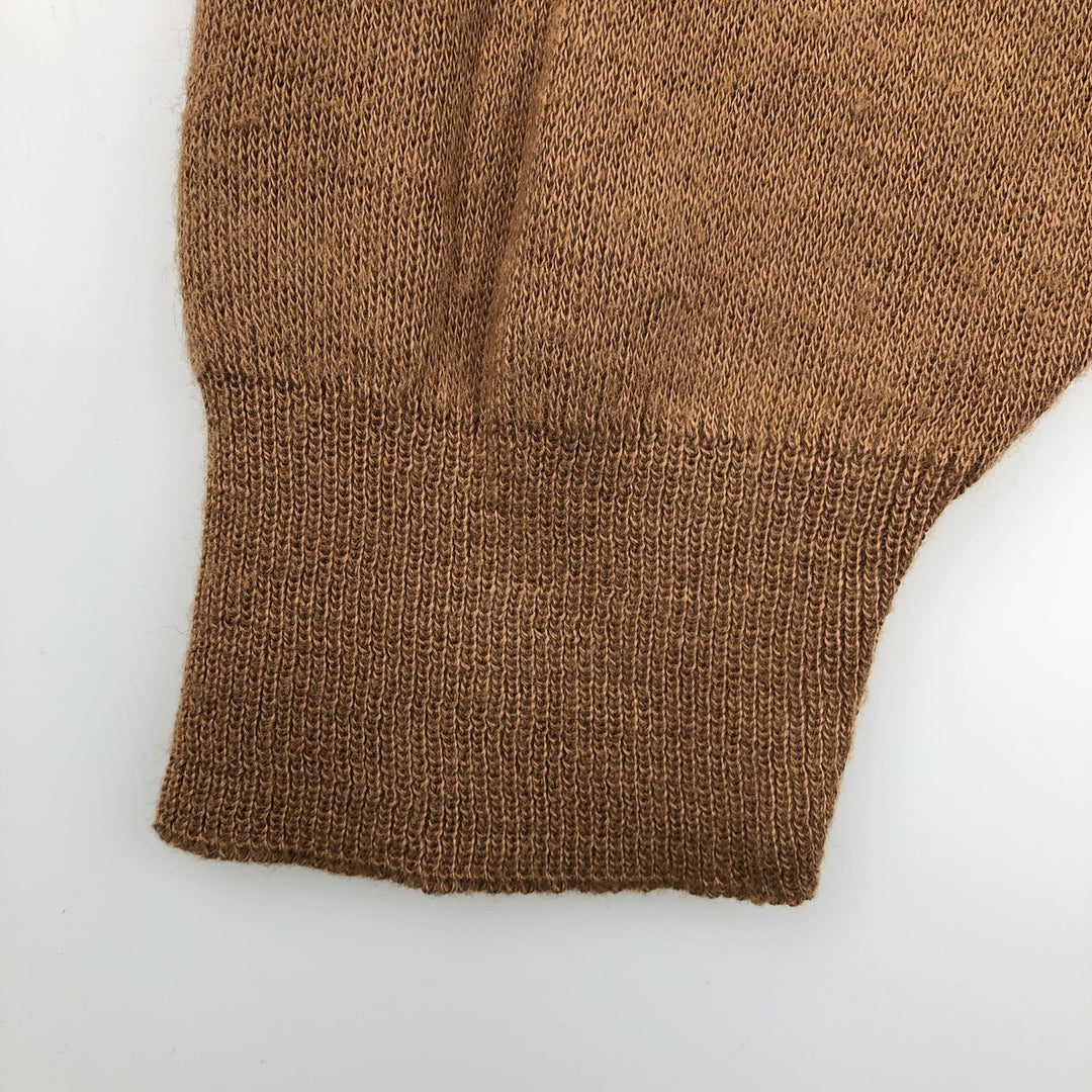 Vintage SPORT WEAR polo knit sweater, made in the USA, men's size XL unclear Camel type Vintage Second Hand