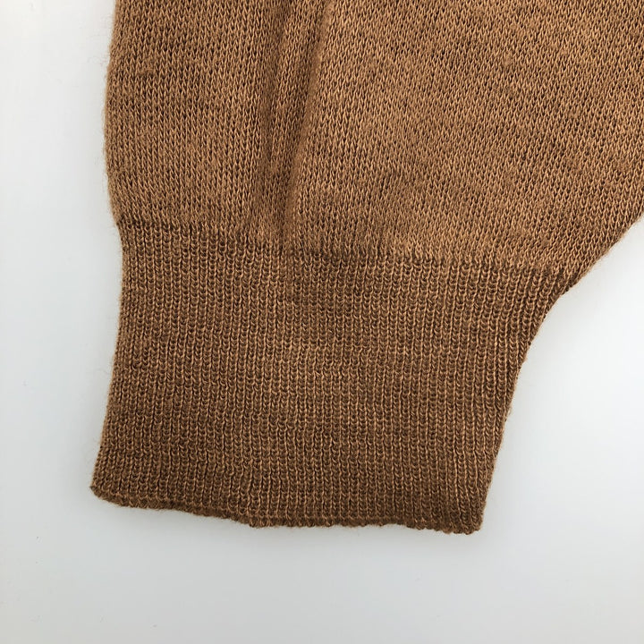 Vintage SPORT WEAR polo knit sweater, made in the USA, men's size XL unclear Camel type Vintage Second Hand