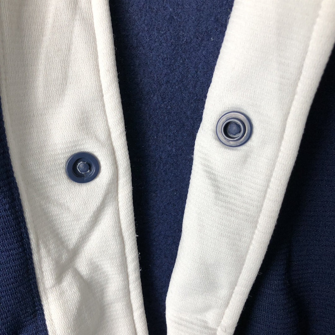 90'S Nike Back Logo Track Jacket, Men's Size Small, Vintage polyester navy blue type Vintage Second Hand
