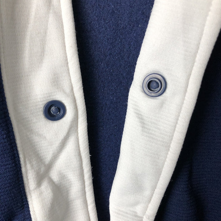 90'S Nike Back Logo Track Jacket, Men's Size Small, Vintage polyester navy blue type Vintage Second Hand